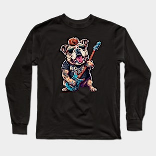 Bulldog Rocker Long Sleeve T-Shirt